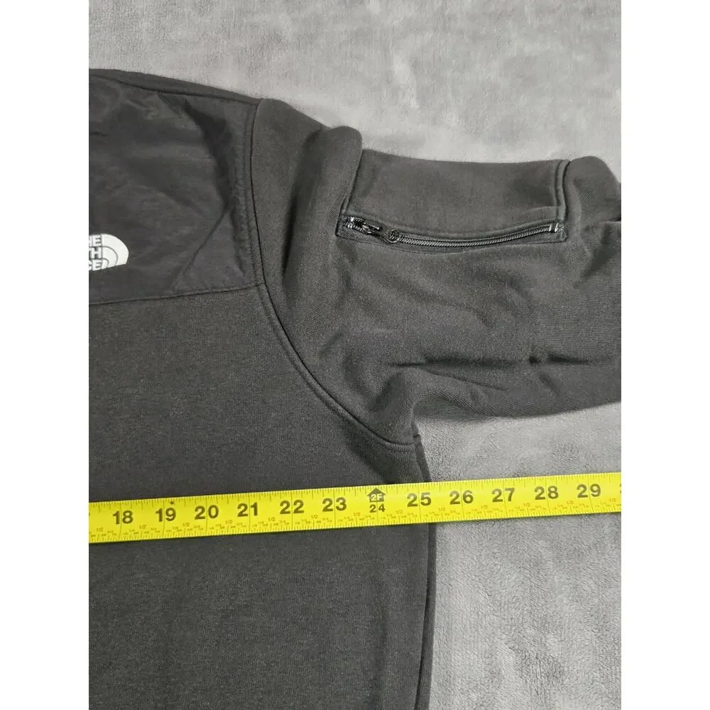 The North Face Men’s Size L Black Crew Neck Pullover Sweatshirt C2